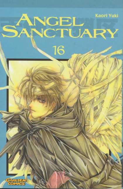 Angel Sanctuary 16 - Eyepatch - Bandages - Wings - Black Coat - Red Armband