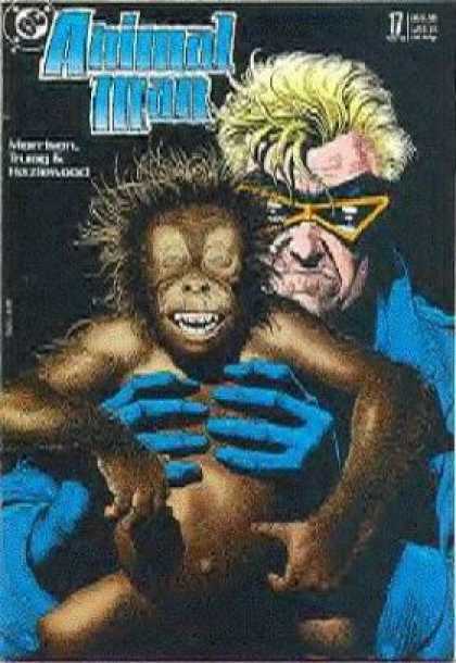Animal Man 17 - Monkey - Scientist - Glasses - Gorilla - Evil - Brian Bolland