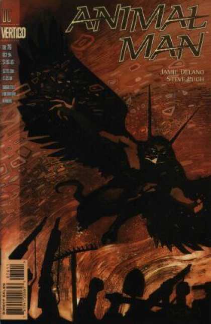 Animal Man 76 - Animals - Transformation - Road Trip - Jamie Delano - Steve Pugh
