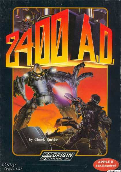 Apple II Games - 2400 A.D.