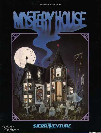 Apple II Games - Mystery House