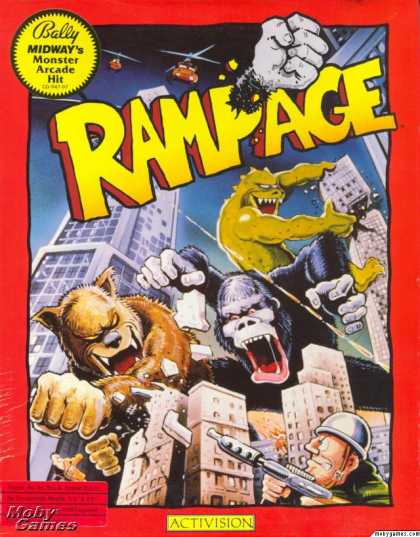 Apple II Games - Rampage