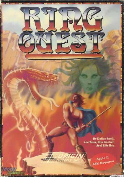 Apple II Games - Ring Quest