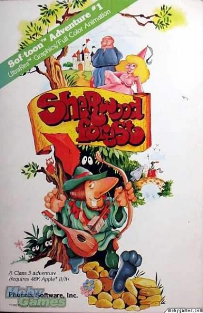 Apple II Games - Sherwood Forest