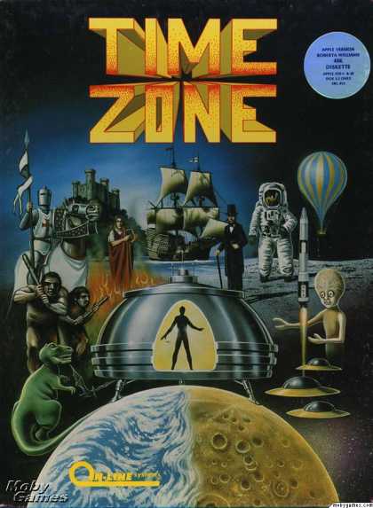 Apple II Games - Time Zone