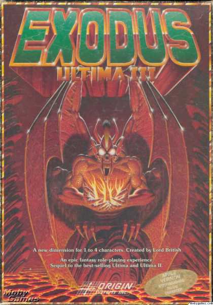 Apple II Games - Ultima III: Exodus