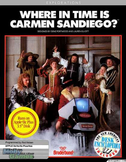 Apple II Games - Where in Time is Carmen Sandiego?