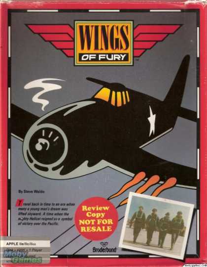 Apple II Games - Wings of Fury