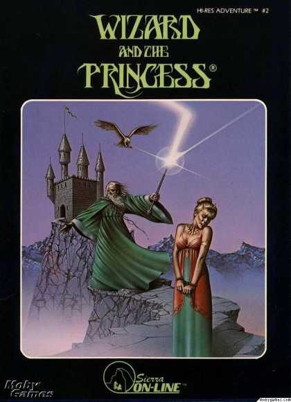 Apple II Games - The Wizard and the Princess: Hi-Res Adventure #2