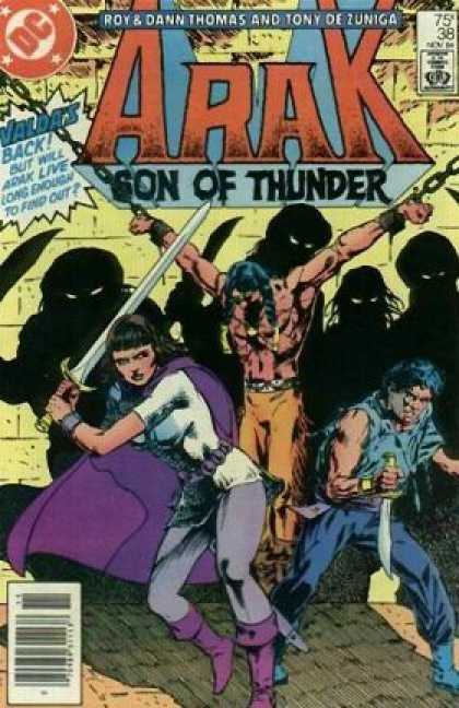 Arak 38 - Prisoner - Warrior - Defended - Friends - Dark Shadows