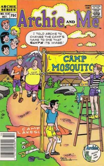 Camp - Mountains - Archie Series - Ledger - Men Archie and Me 159 - Camp - Mountains - Archie Series - Ledger - Men