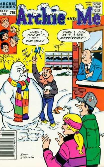 Detention - School - Snowman - Pat Pat Pat - Scarf Archie and Me 161 - Detention - School - Snowman - Pat Pat Pat - Scarf
