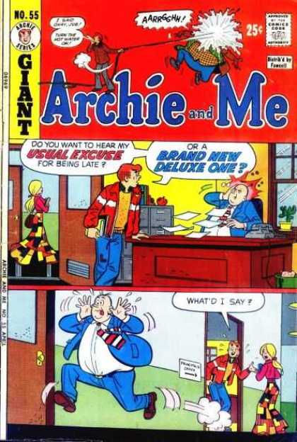 Archie Series - Approved By The Comics Code - Man - Woman - Brand New Deluxe One Archie and Me 55 - Archie Series - Approved By The Comics Code - Man - Woman - Brand New Deluxe One