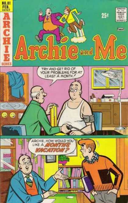 Archie Series - No 81 - Month Vacation - Archies Boss - Doctor Archie and Me 81 - Archie Series - No 81 - Month Vacation - Archies Boss - Doctor