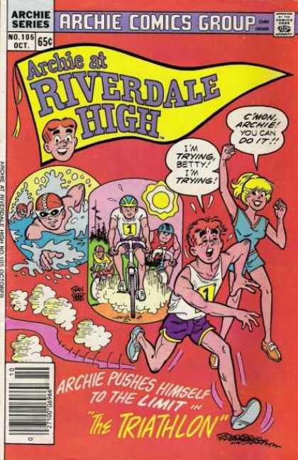 Swimming - Competition - Betty - Running - Biking - Stan Goldberg Archie at Riverdale High 105 - Swimming - Competition - Betty - Running - Biking - Stan Goldberg