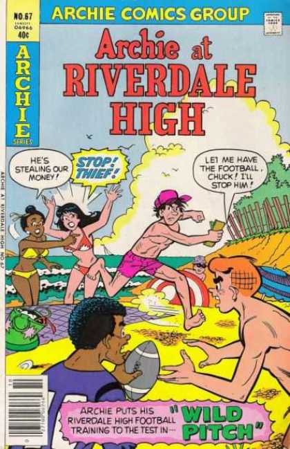 Archie at Riverdale High 67 - Beach - Football - Wild Pitch - Thief - Money