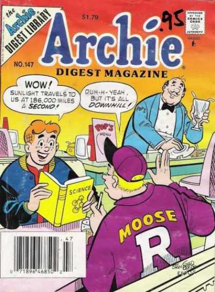 Archie Comics Digest 147 - Paper - Books - Radio - Water - Plate