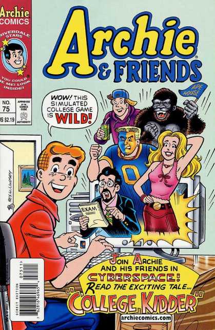 Archie & Friends 75 - College - Cyberspace - Wild - Exam - Computer