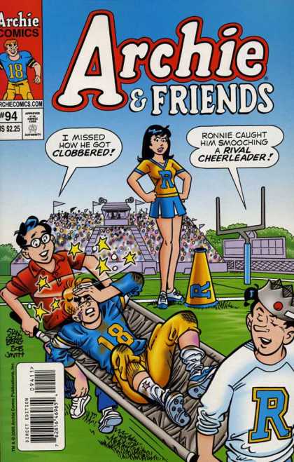 Archie & Friends 94 - Cheerleader - Stadium - Stretcher - Clobbered - Goal Post