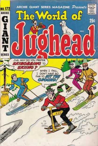 Archie Giant Series 172 - Archie - Veronica - Reggie - Snow - Skis