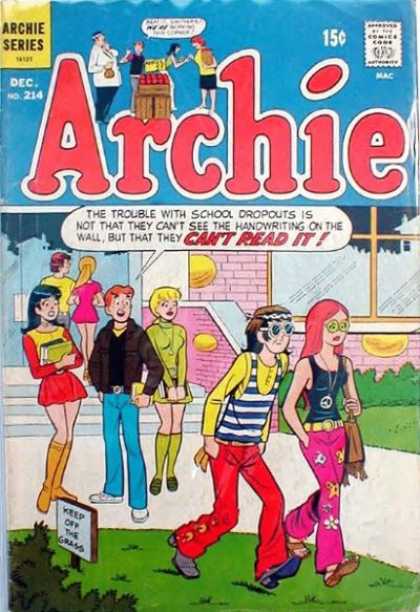 Archie 214 - Trouble - Sign - Read - Dropouts - Grass