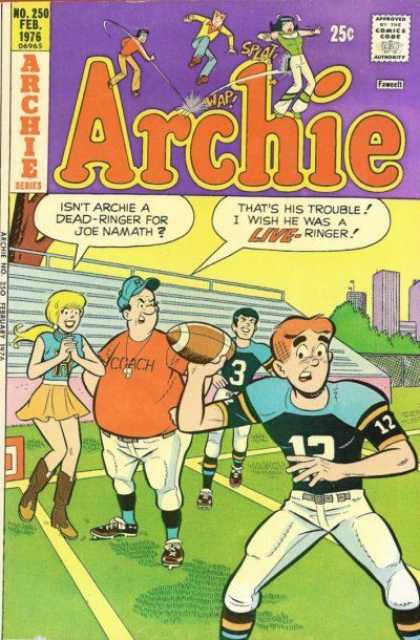 Archie 250 - Betty - Reggie - Coach - Football - Veronica