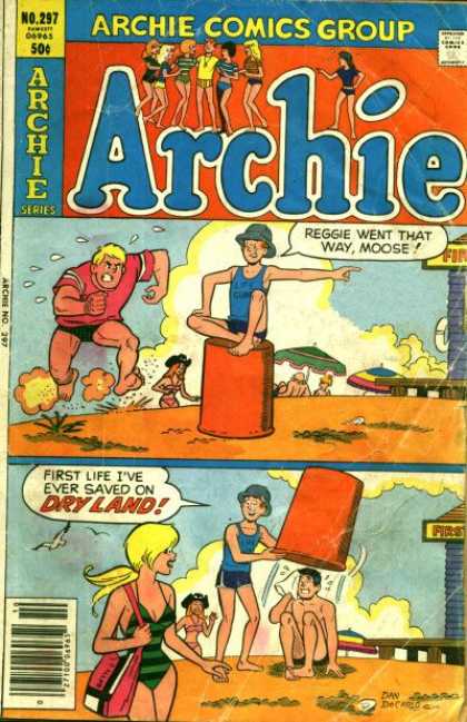 Archie 297 - Reggie - Moose - Veronica - Betty - Swim Suit