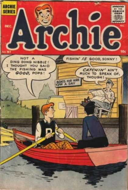 Archie 97 - Lake Fishing - Canoe Fishing - River Fishing - No Bite Fishing - No Luck Fishing