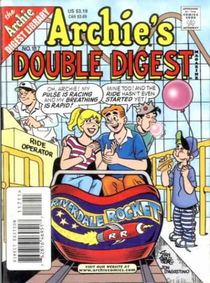 Archie's Double Digest 115 - Ride Operator - Roller Coaster - Pulse Is Racing - Breathing Is Rapid - Betty