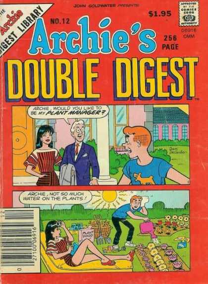 Archie's Double Digest 12 - Veronicas Father - Plant Manager - Mansion - Garden - Sun
