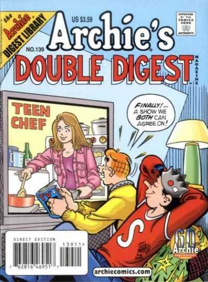 Archie's Double Digest 139 - Teen - Chef - Television - Lamp - Pot