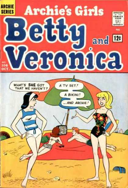 Archie's Girls Betty and Veronica 106