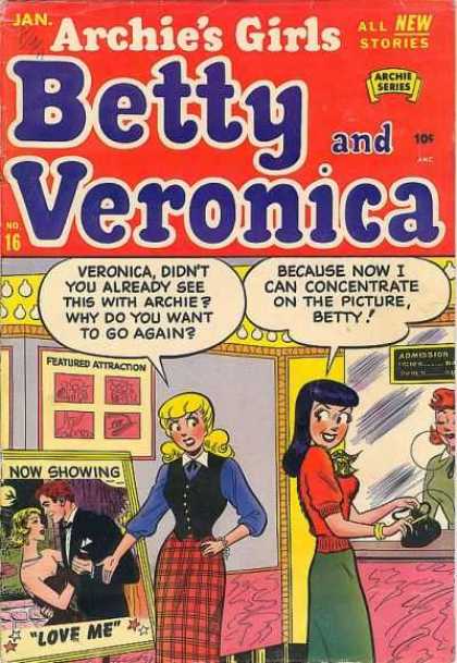 Archie's Girls Betty and Veronica 16