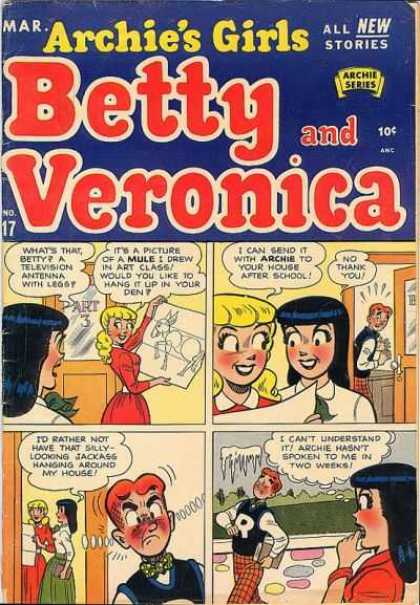 Archie's Girls Betty and Veronica 17