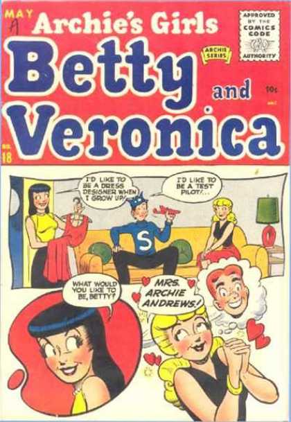 Archie's Girls Betty and Veronica 18