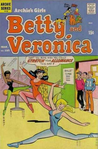 Archie's Girls Betty and Veronica 195