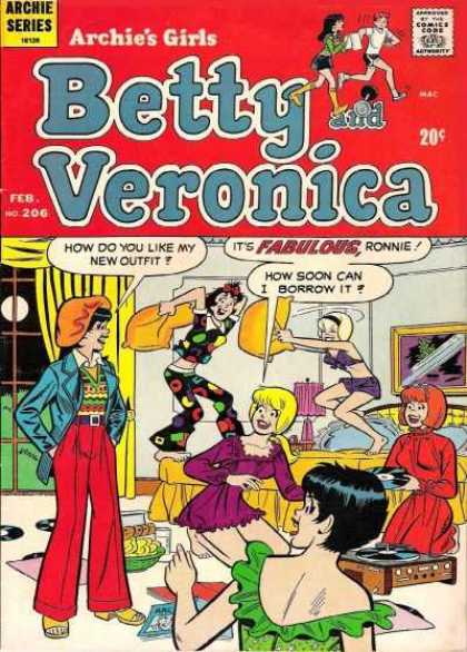 Archie's Girls Betty and Veronica 206