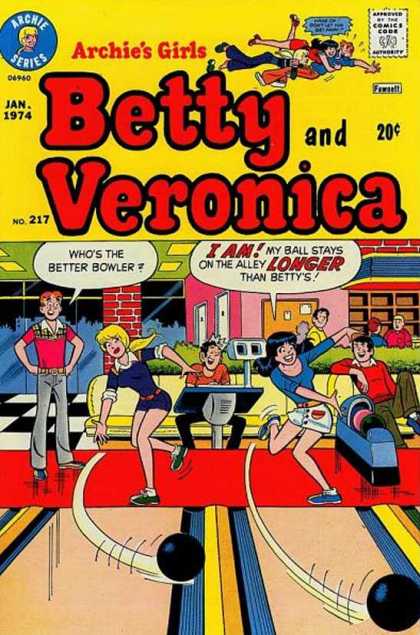 Archie's Girls Betty and Veronica 217