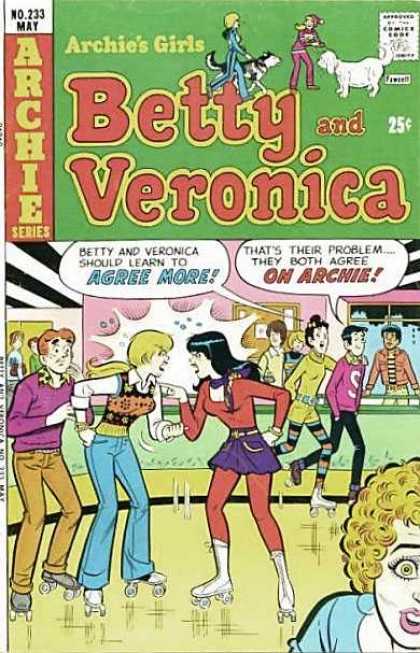 Archie's Girls Betty and Veronica 218 - Archie Series - Dogs - Girls - Betty And Veronica - Cafe