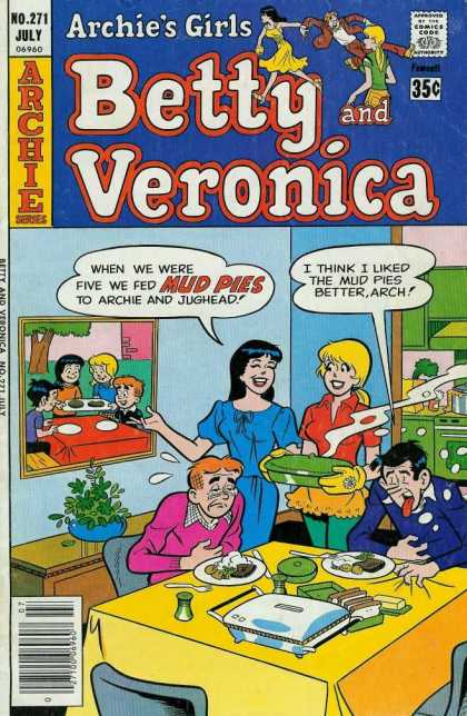 Archie's Girls Betty and Veronica 271 - Archie - July - 271 - Mud - Pies