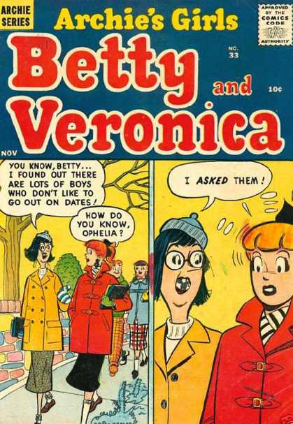 Archie's Girls Betty and Veronica 33 - Cobblestone - Beanie - Skirt - Glasses - Jacket