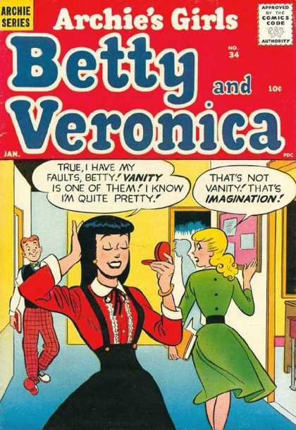 Archie's Girls Betty and Veronica 34