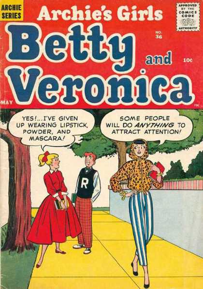 Archie's Girls Betty and Veronica 36