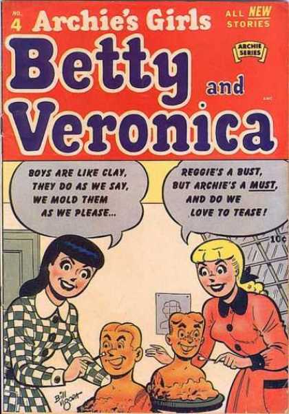 Archie's Girls Betty and Veronica 4 - All New Stories - Archie Series - No4 - Boys - Clay