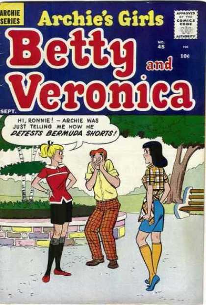 Archie's Girls Betty and Veronica 45