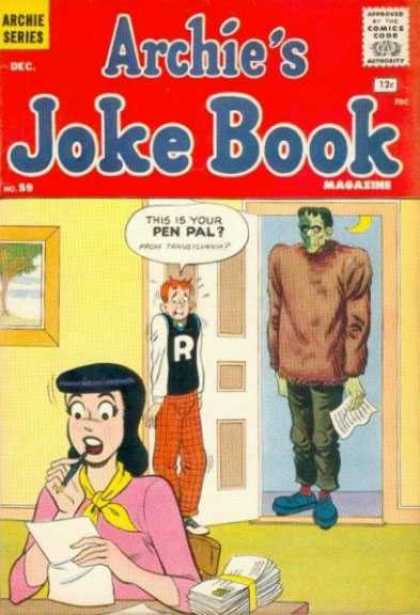 Archie's Joke Book Covers #50-99