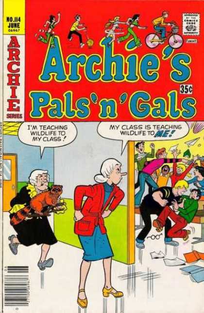 Archie's Pals 'n Gals 114 - Wildlife - Teachers - Archie Series - No 114 - School
