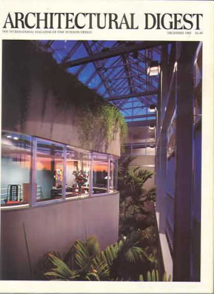 Architectural Digest - December 1983