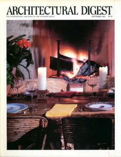 Architectural Digest - November 1984