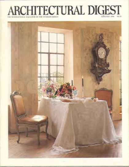 Architectural Digest - February 1986